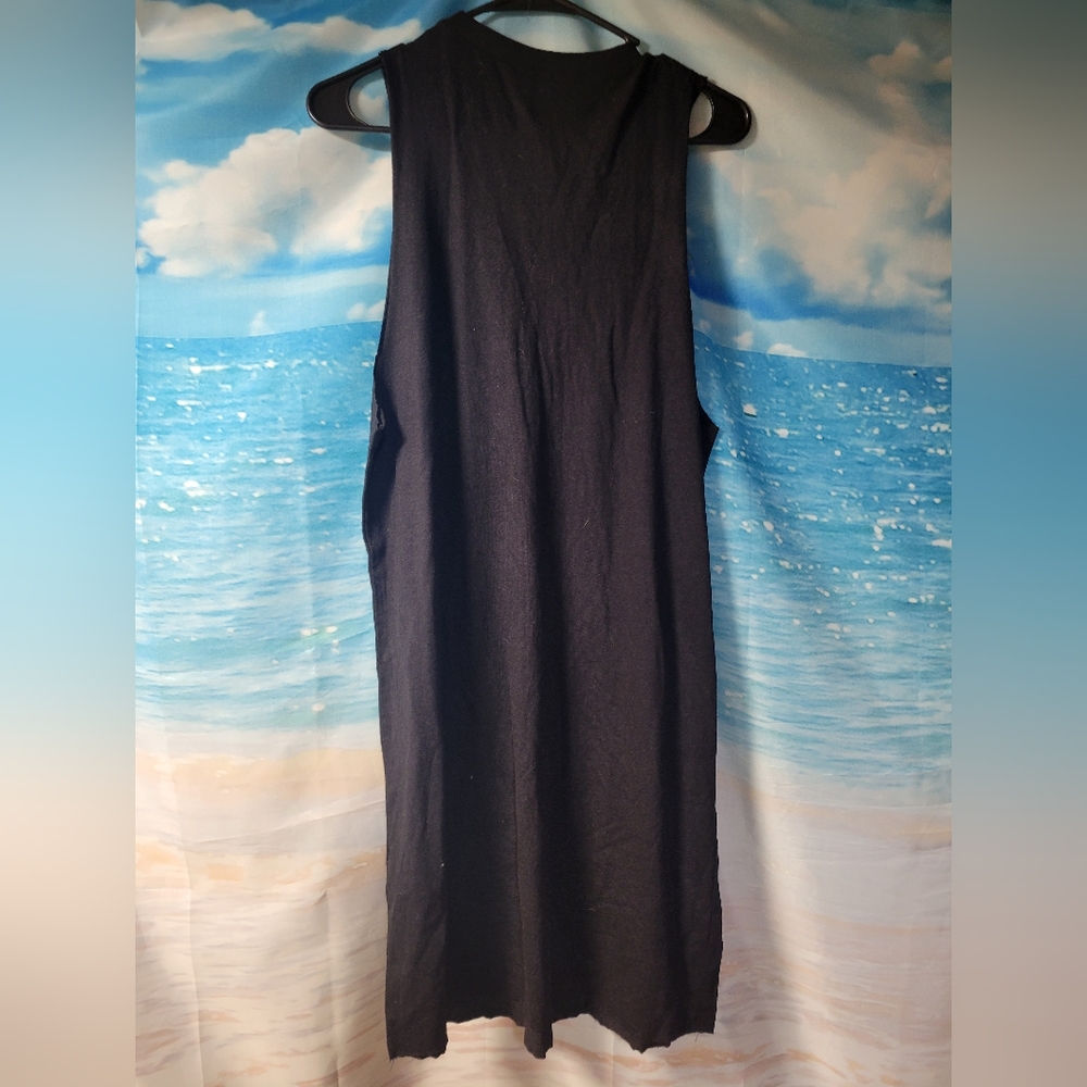 ASOS NWT BLACK JERSEY‎ TSHIRT DRESS SIZE 8 TALL